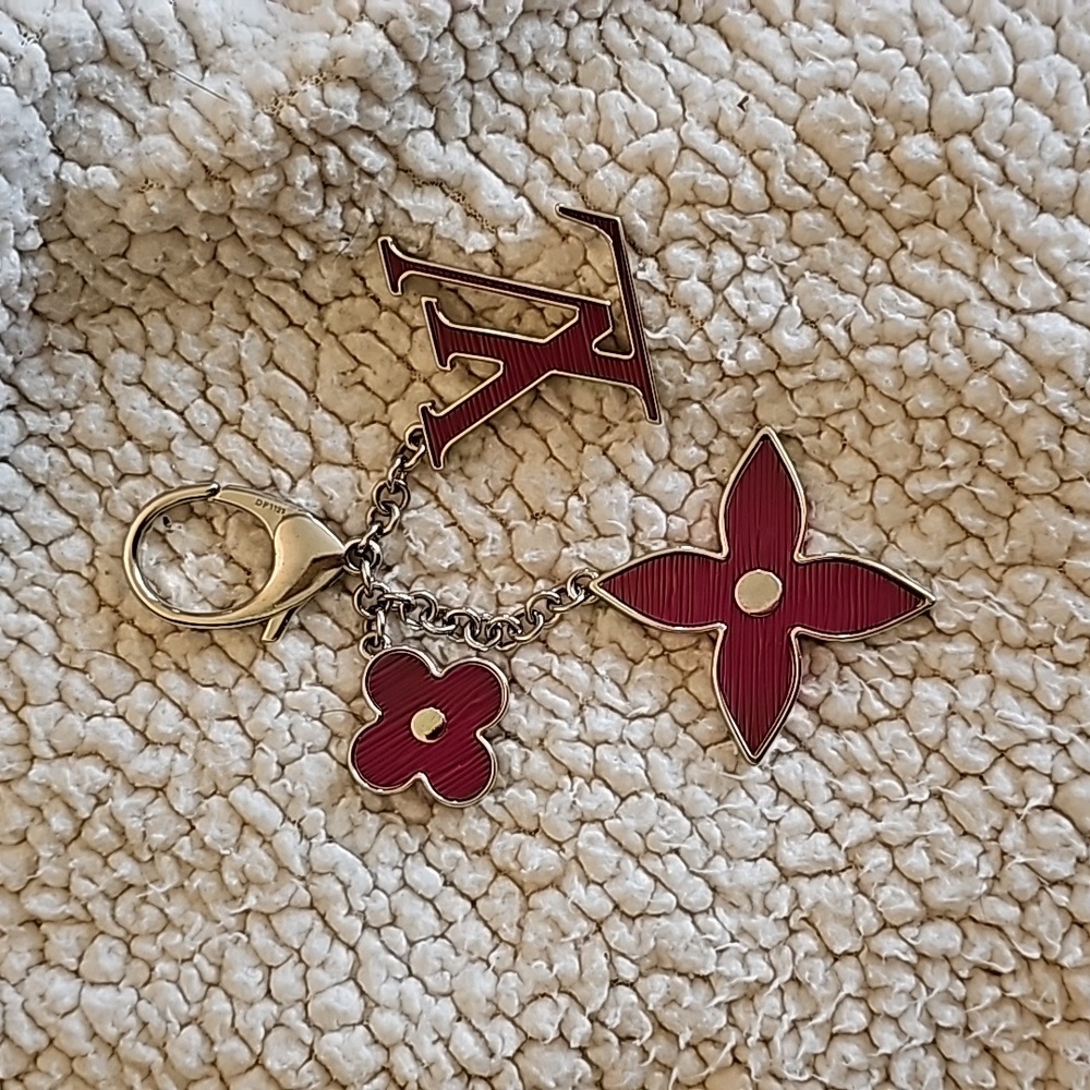 Louis Vuitton Fleur de Monogram Bag Charm